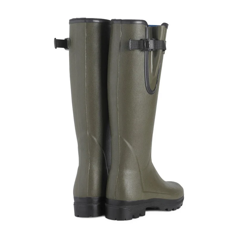 Le Chameau - Vierzonord Neopren Damen Gummistiefel Grün