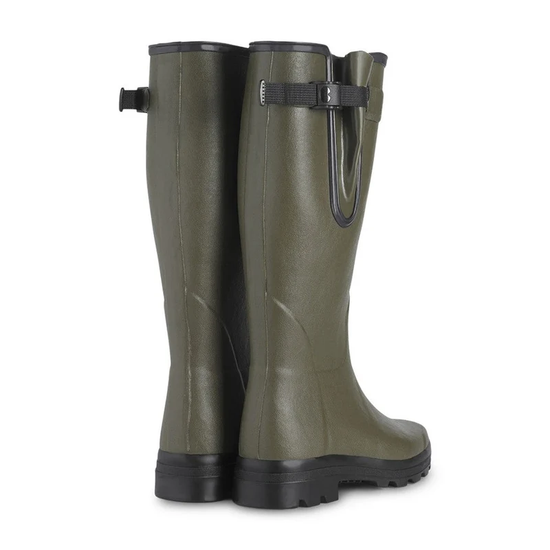 Le Chameau - Vierzon Herren Gummistiefel mit Jerseyfutter // Dunkelgrün