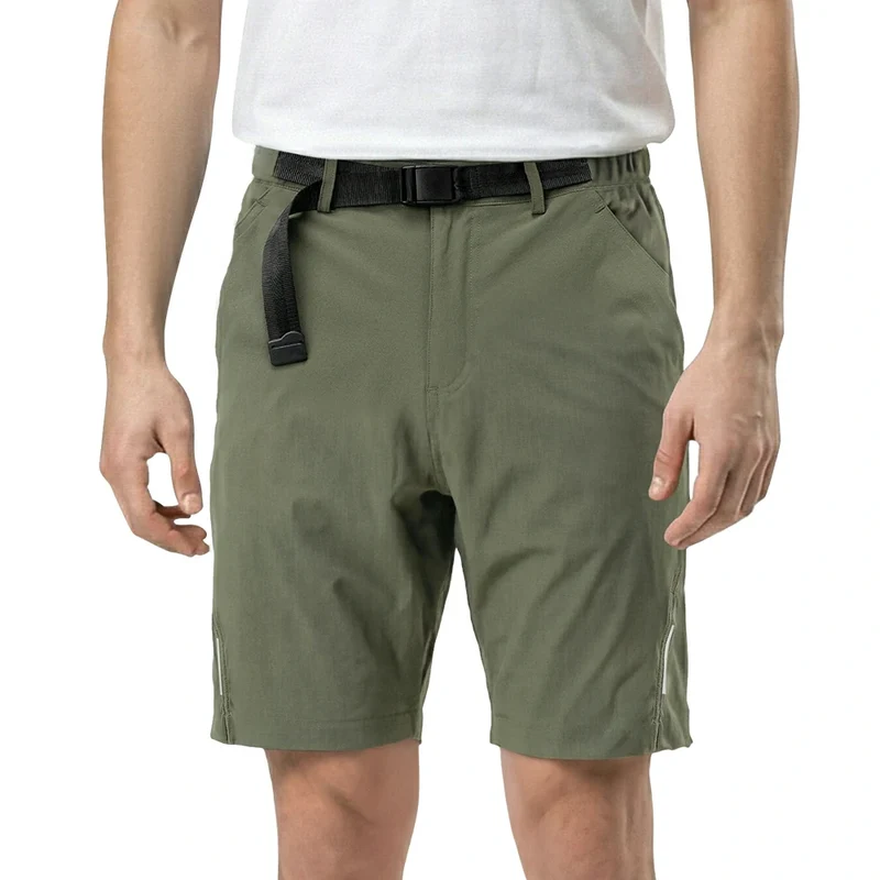 Herren Sommer Shorts Army Grün