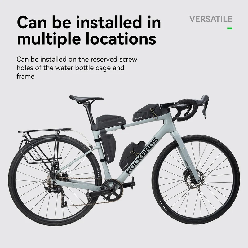 Fahrrad-Oberrohrtasche 0,8 L