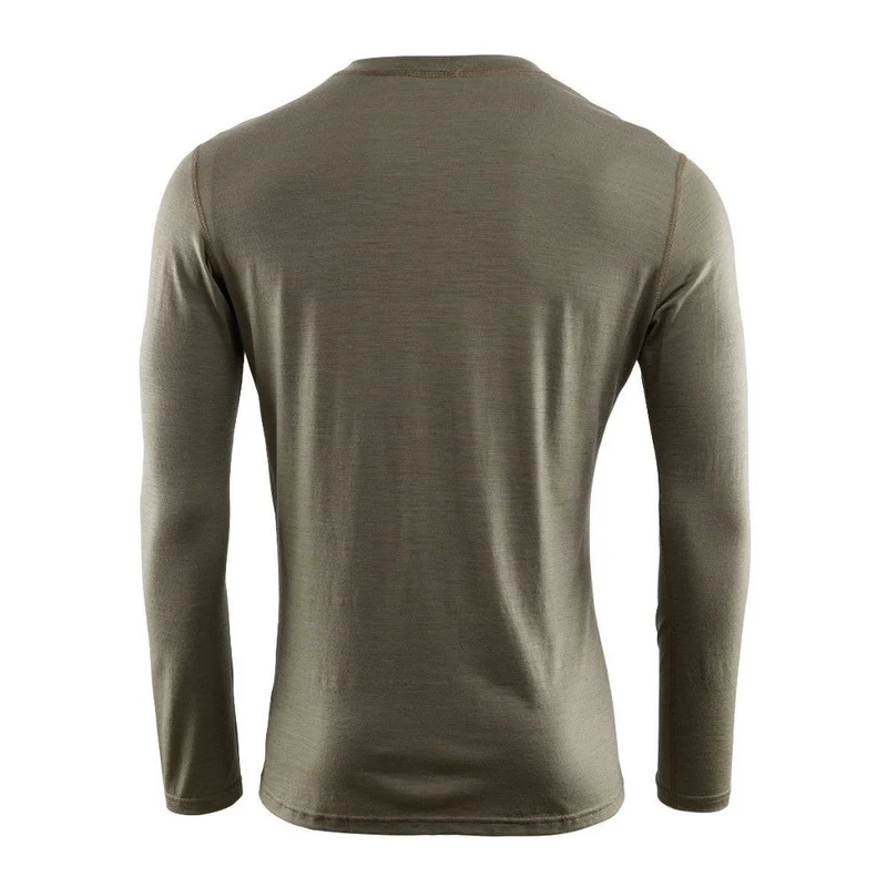 Aclima - Herren LightWool Langarm-Unterhemd // Grün