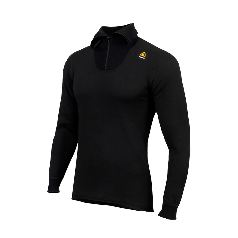 Aclima - HotWool 230g Polo Unisex // Schwarz