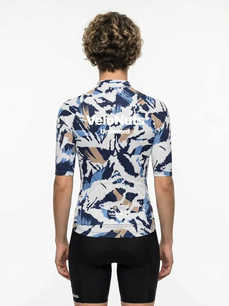 Damen-Radtrikot Urban Camo