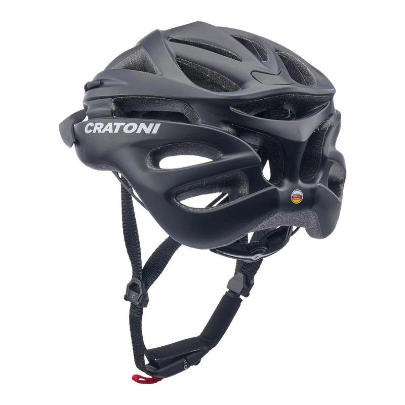 Cratoni Fahrradhelm Pacer (MTB) schwarz matt, Gr. L/XL (58-62cm)