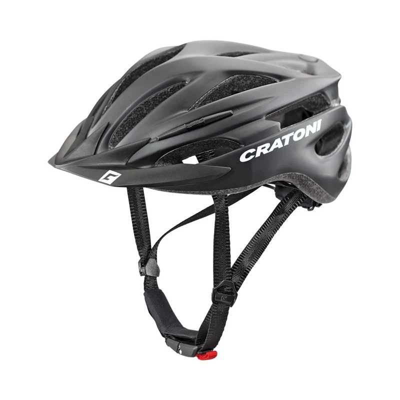 Cratoni Fahrradhelm Pacer (MTB) schwarz matt, Gr. L/XL (58-62cm)