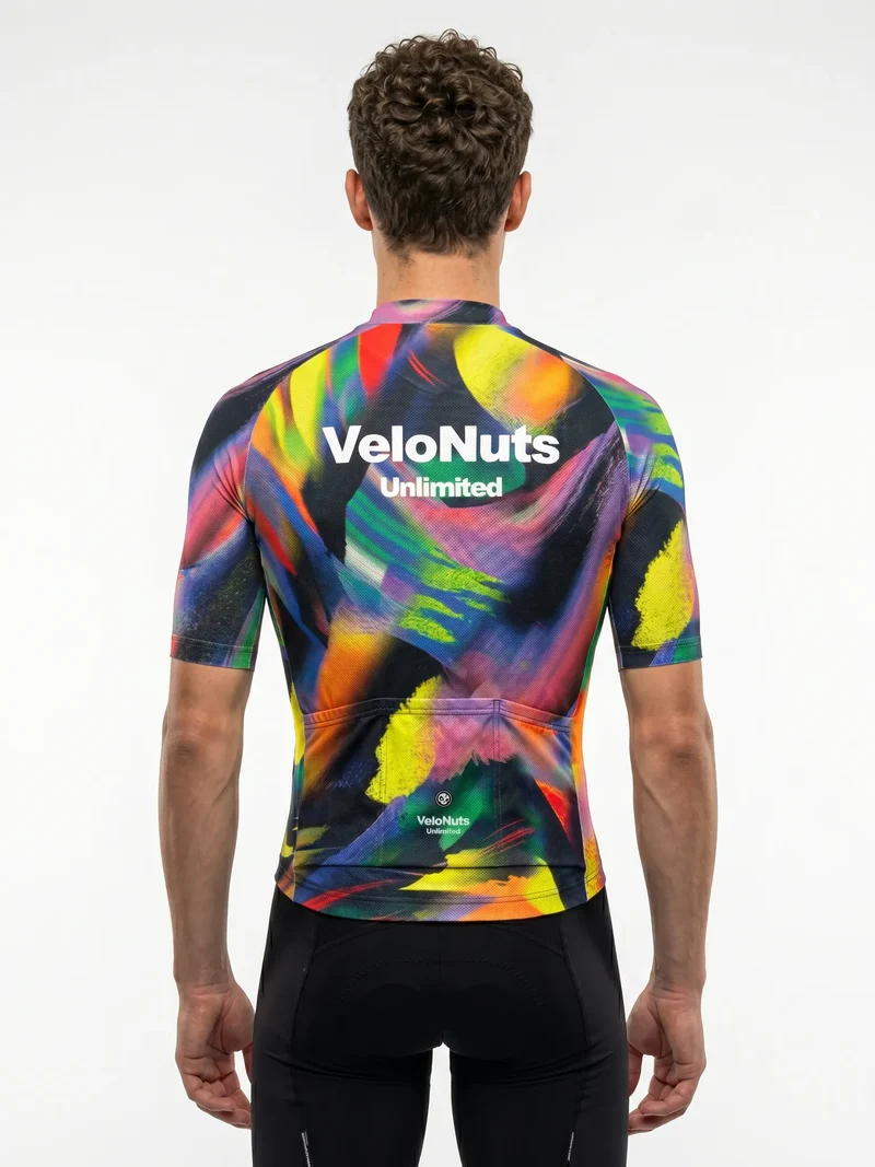 Herren-Radtrikot Pixel Riot