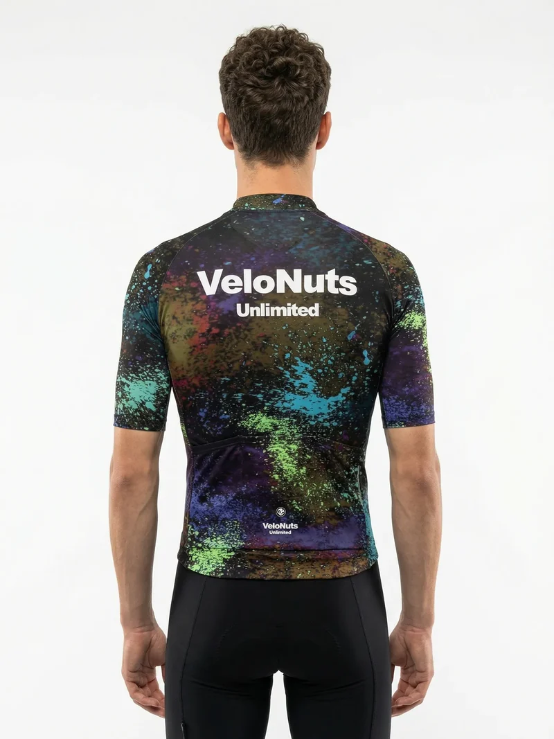 Herren-Radtrikot Ink Burst