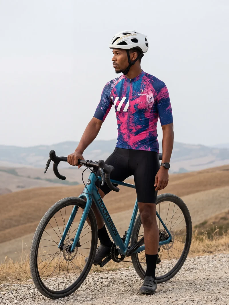 Herren-Radtrikot Ink Burst