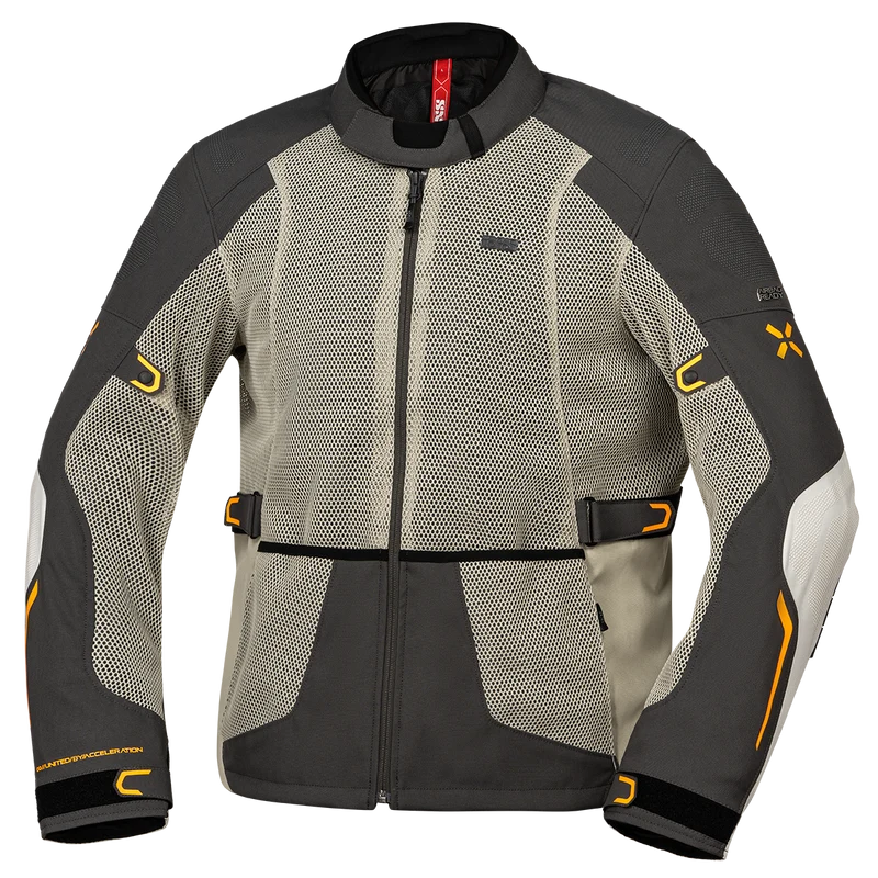 Tourster-BigAir 1.0 Jacke steingrau-dunkelgrau-orange