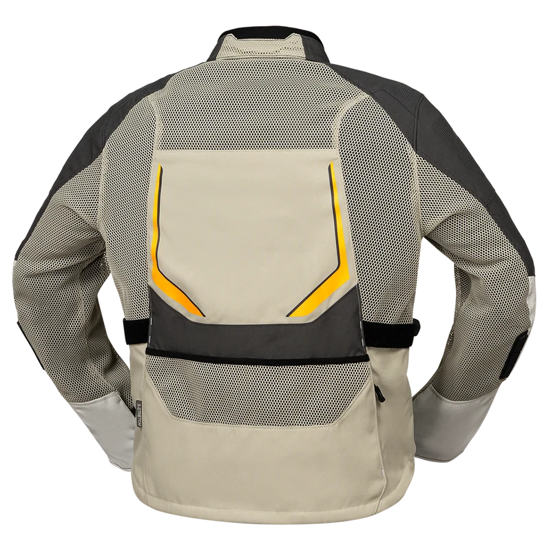Tourster-BigAir 1.0 Jacke steingrau-dunkelgrau-orange