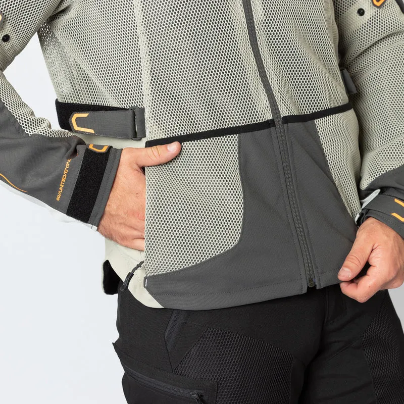 Tourster-BigAir 1.0 Jacke steingrau-dunkelgrau-orange