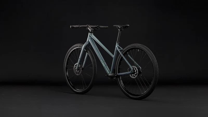 Cube Editor SLX Citybike Trapeze 28" greengranit´n´green