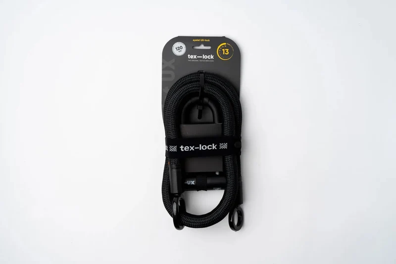 tex-lock Eyelet Textilschloss inkl. UX Bundle Bügelschloss