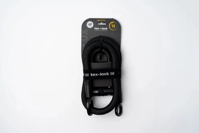 tex-lock Eyelet Textilschloss inkl. UX Bundle Bügelschloss