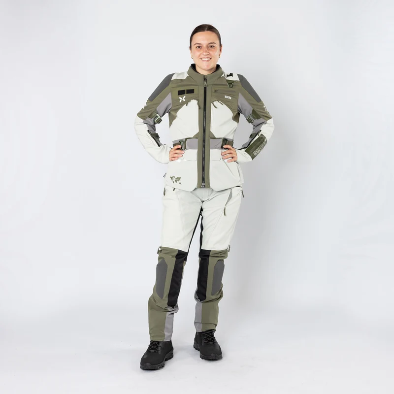 Damen Venture-Air 1.0 Hose hellgrau-oliv