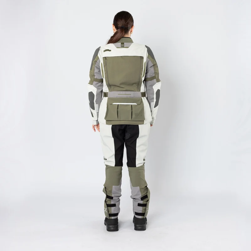 Damen Venture-Air 1.0 Hose hellgrau-oliv