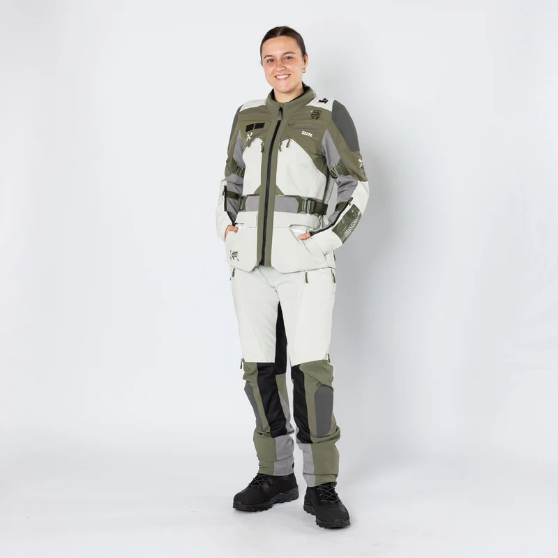Damen Venture-Air 1.0 Hose hellgrau-oliv