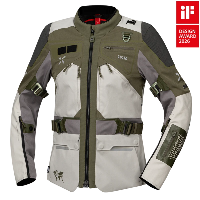 Damen Venture-Air 1.0 Jacke hellgrau-oliv