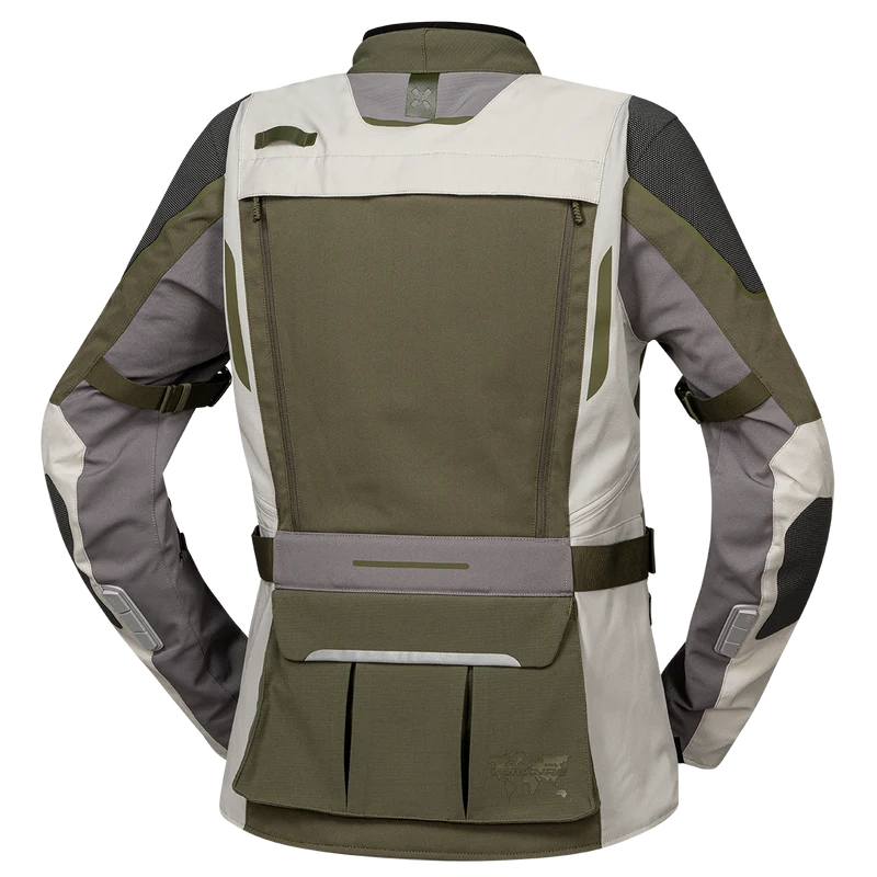 Damen Venture-Air 1.0 Jacke hellgrau-oliv