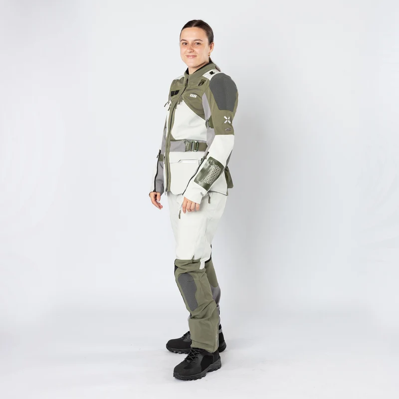 Damen Venture-Air 1.0 Jacke hellgrau-oliv