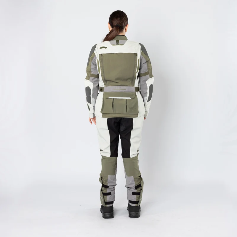 Damen Venture-Air 1.0 Jacke hellgrau-oliv