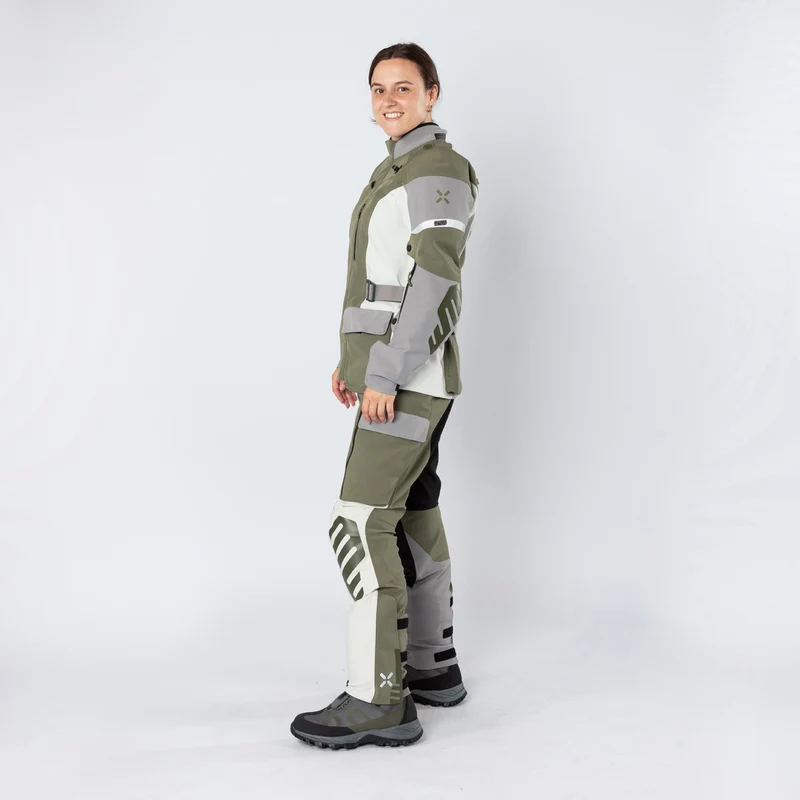 Damen Venture-STX 1.0 Laminathose oliv-hellgrau