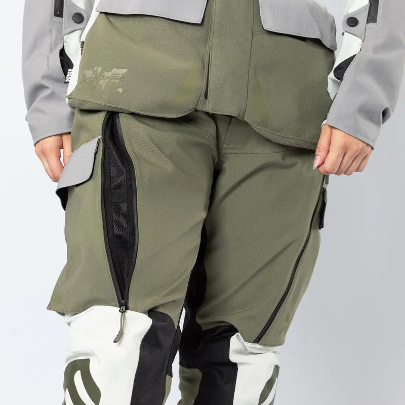 Damen Venture-STX 1.0 Laminathose oliv-hellgrau