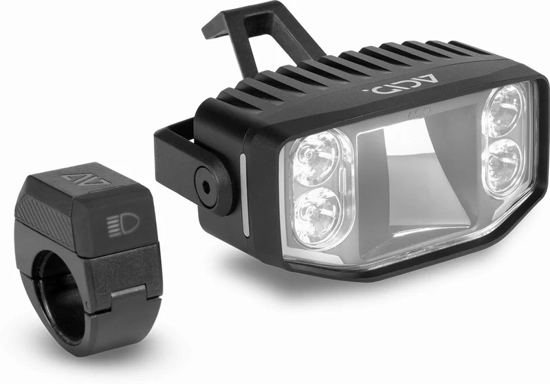 Acid E-Bike Frontlicht PRO-E 300 Lux Wide HB X-Connect black