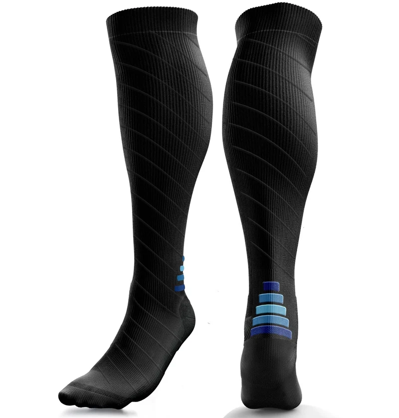 Compression Socks for Women & Men, Knee-High Flight Socks