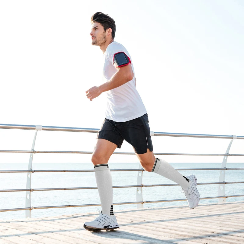 Compression Socks for Women & Men, Knee-High Flight Socks