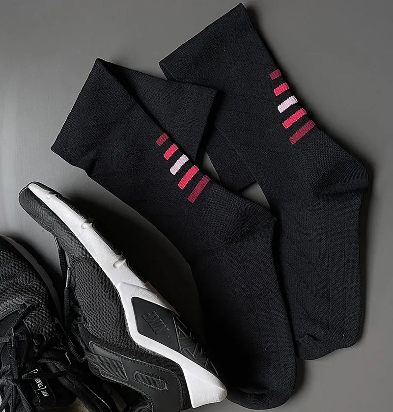Compression Socks for Women & Men, Knee-High Flight Socks