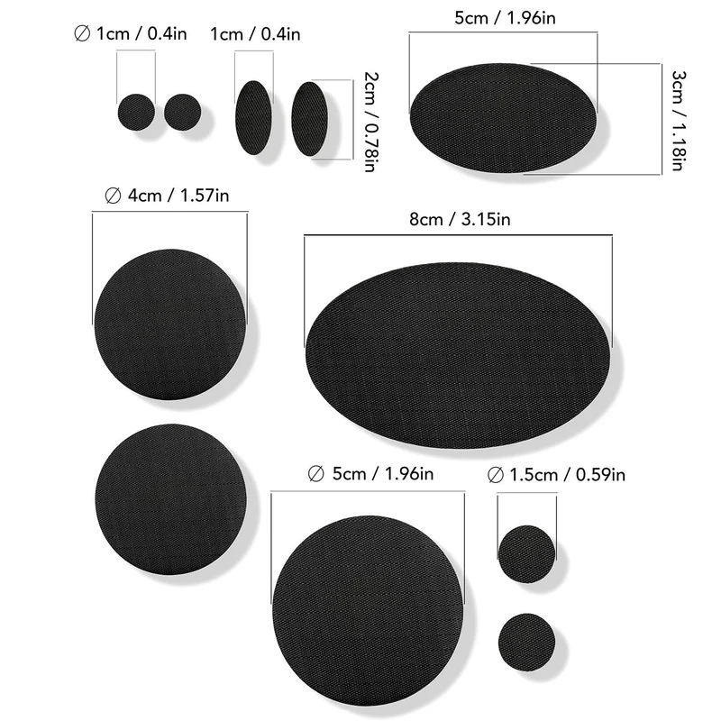 Self-Adhesive Puffer Jacket Repair Patches (30+ Colours)