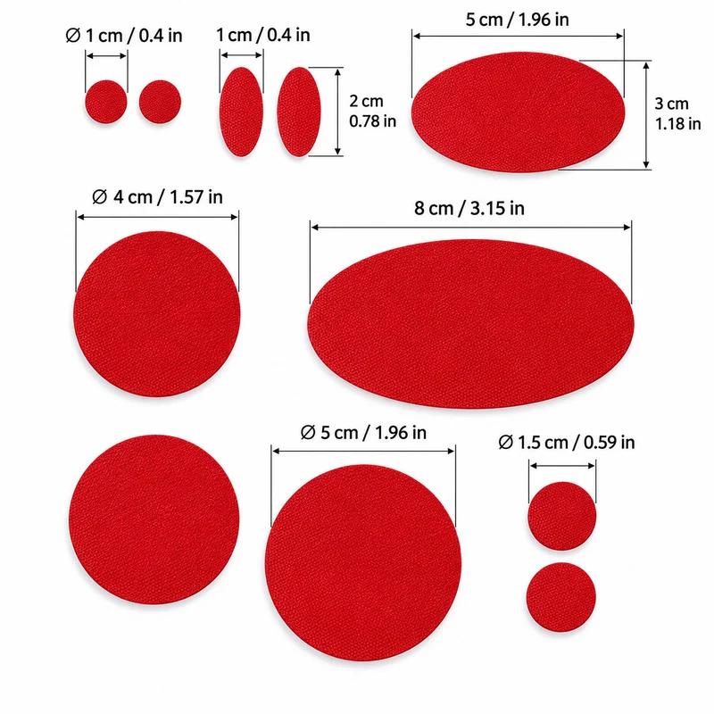 Self-Adhesive Puffer Jacket Repair Patches (30+ Colours)