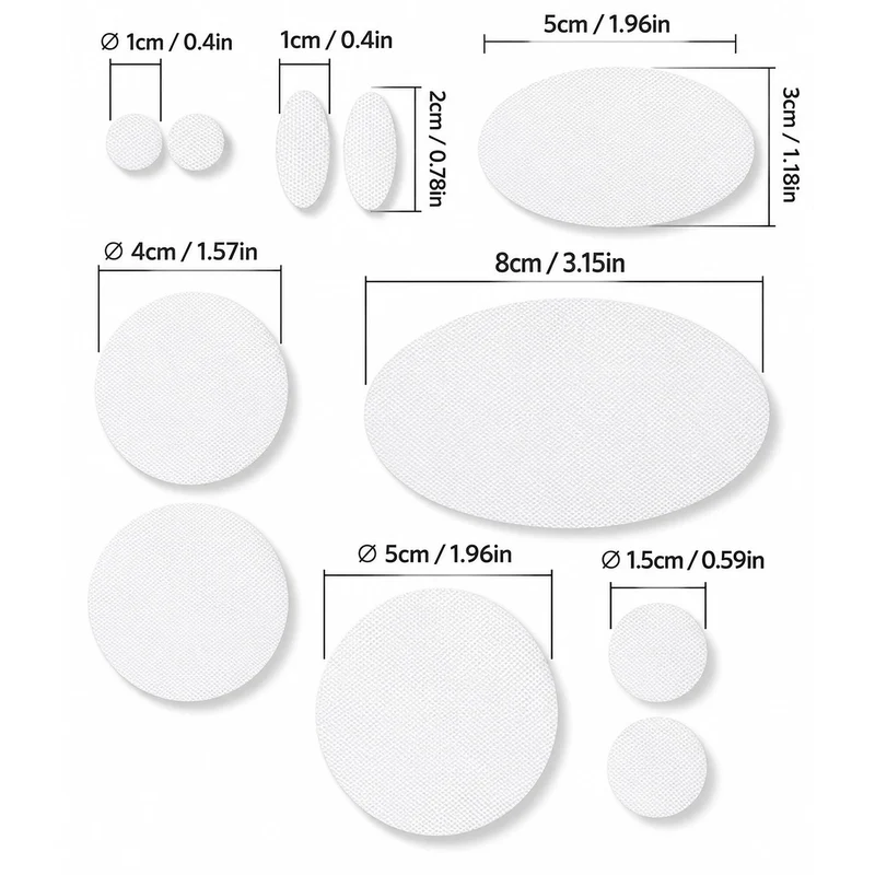 Self-Adhesive Puffer Jacket Repair Patches (30+ Colours)