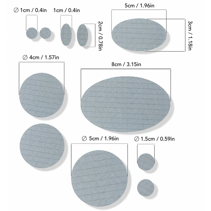 Self-Adhesive Puffer Jacket Repair Patches (30+ Colours)