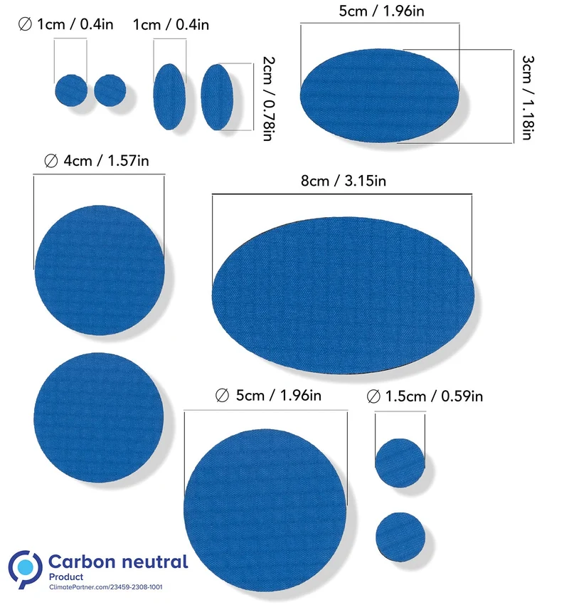 Self-Adhesive Puffer Jacket Repair Patches (30+ Colours)