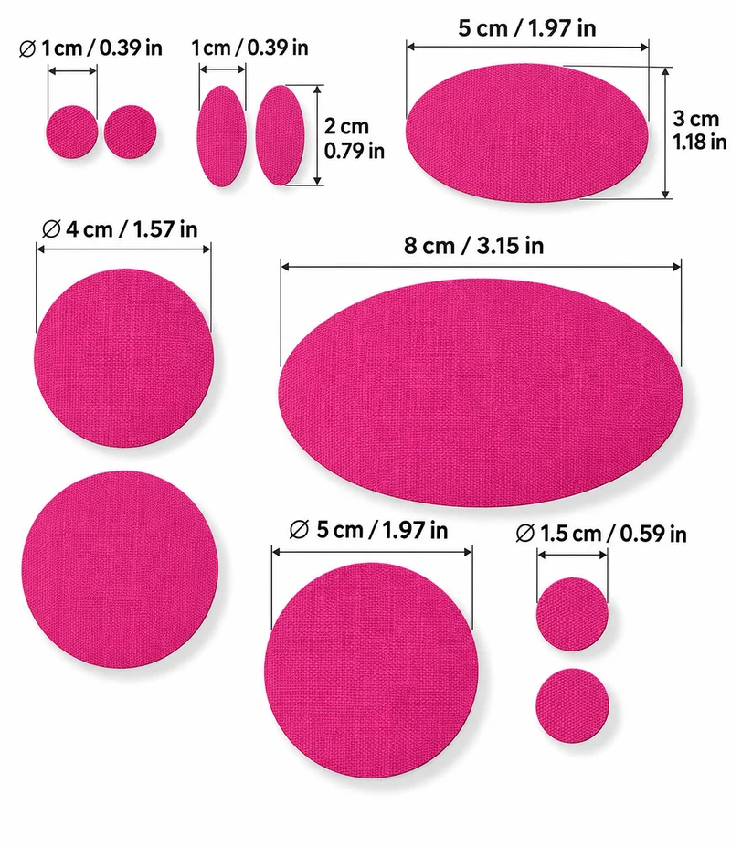 Self-Adhesive Puffer Jacket Repair Patches (30+ Colours)