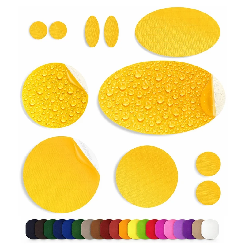 Self-Adhesive Puffer Jacket Repair Patches (30+ Colours)