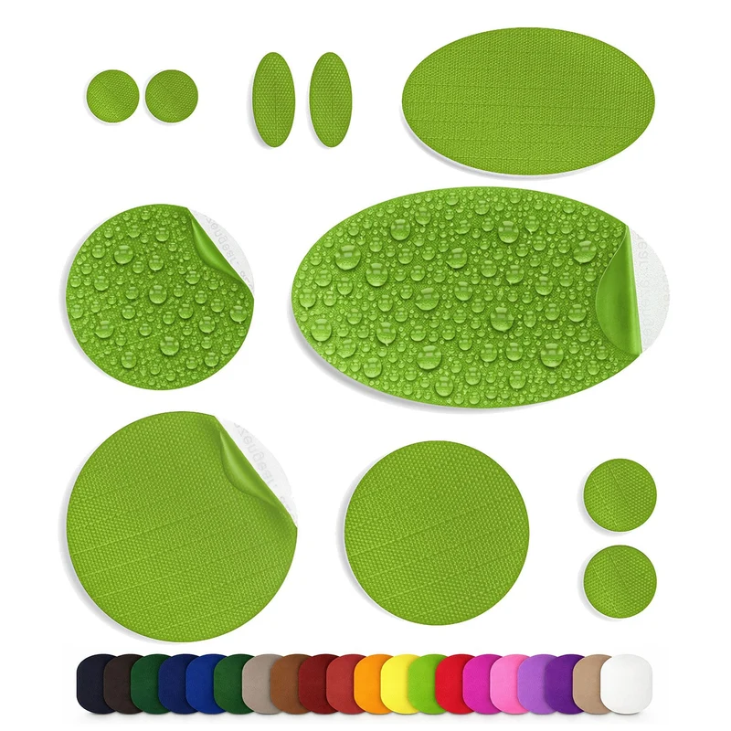 Self-Adhesive Puffer Jacket Repair Patches (30+ Colours)