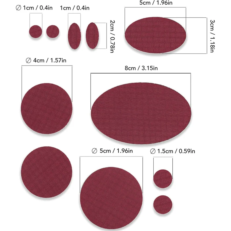 Self-Adhesive Puffer Jacket Repair Patches (30+ Colours)