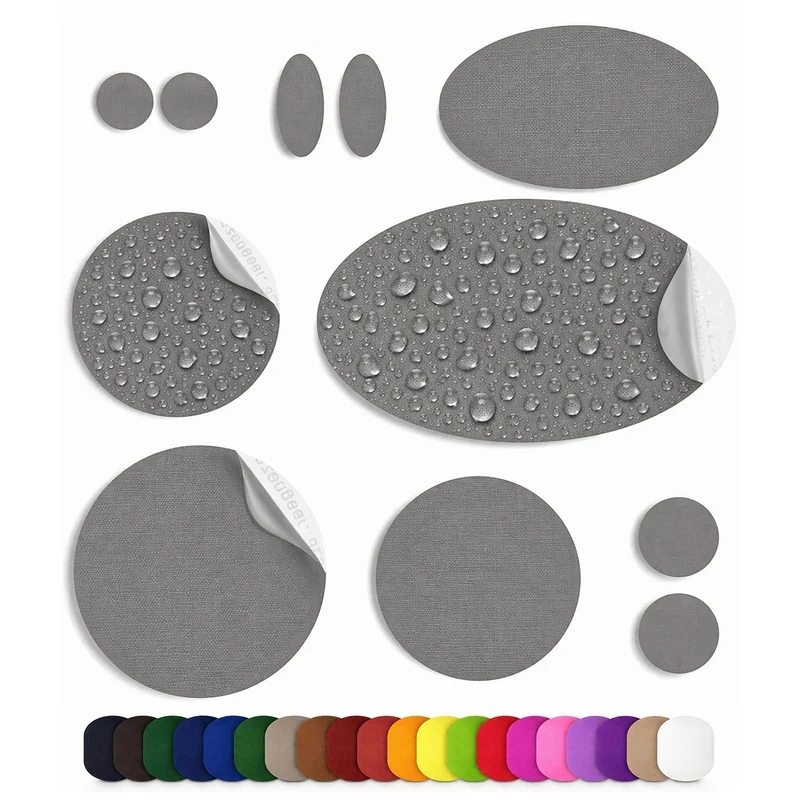Self-Adhesive Puffer Jacket Repair Patches (30+ Colours)