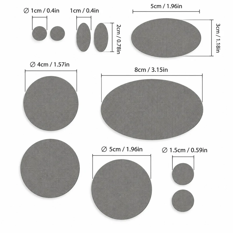 Self-Adhesive Puffer Jacket Repair Patches (30+ Colours)
