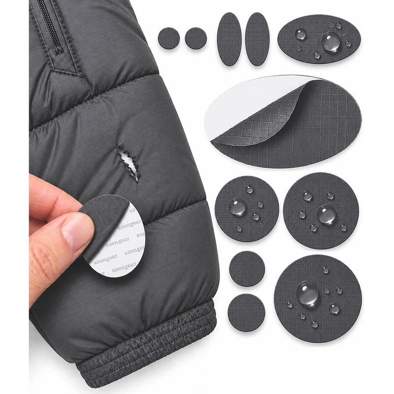 Self-Adhesive Puffer Jacket Repair Patches (30+ Colours)