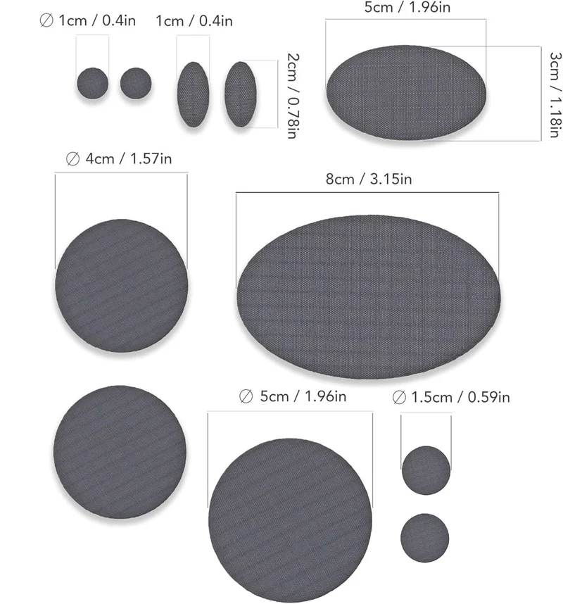 Self-Adhesive Puffer Jacket Repair Patches (30+ Colours)
