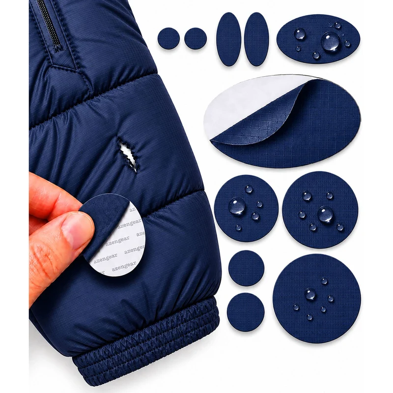 Self-Adhesive Puffer Jacket Repair Patches (30+ Colours)