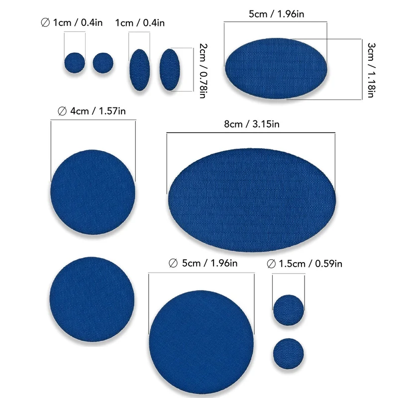 Self-Adhesive Puffer Jacket Repair Patches (30+ Colours)