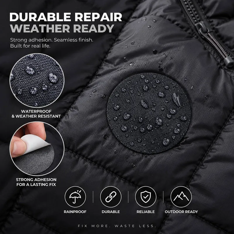Self-Adhesive Puffer Jacket Repair Patches (30+ Colours)