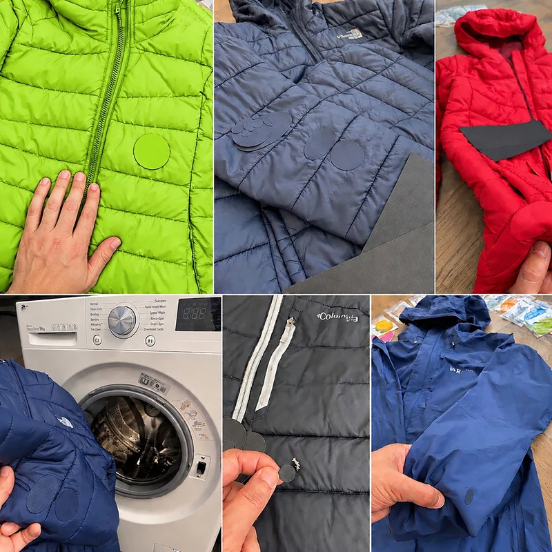Self-Adhesive Puffer Jacket Repair Patches (30+ Colours)