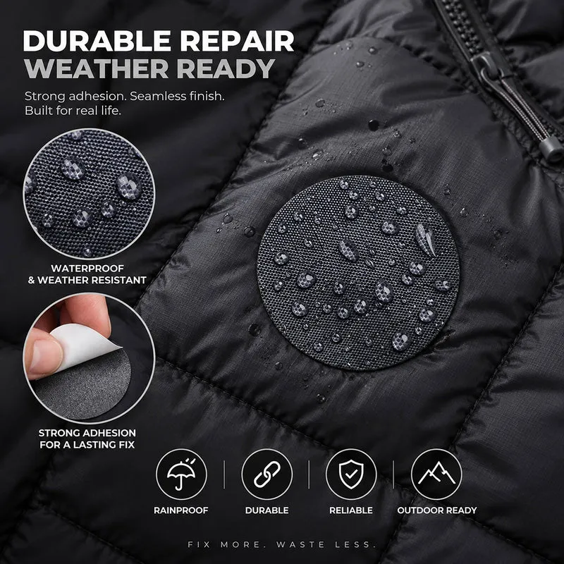 Self-Adhesive Puffer Jacket Repair Patches (30+ Colours)