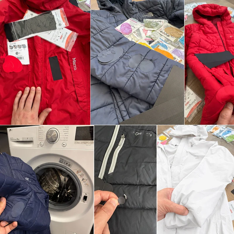Self-Adhesive Puffer Jacket Repair Patches (30+ Colours)